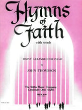 Hymns of Faith piano sheet music cover